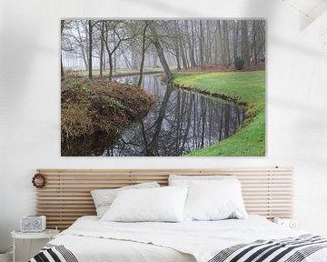 het park van kasteel groeneveld