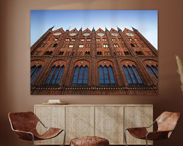 STRALSUND Rathaus - pinnacles von Bernd Hoyen