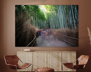 bamboo forest kyoto by Stefan Havadi-Nagy