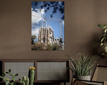 Sagrada Familia kerk in Barcelona de torens zijn nog niet klaar van Eric van Nieuwland