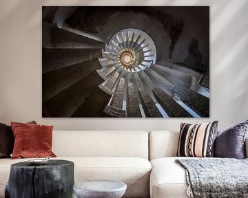 Urban exploration A whirl of stairs by Aurelie Vandermeren