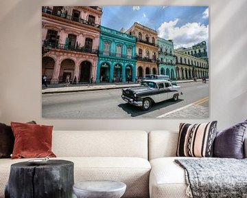 paseo de marti Havana van Eric van Nieuwland