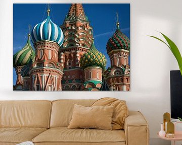 St Basil's Cathedral Moscow by Maurits van Hout