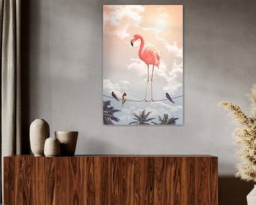 Flamingo & Friends by Jonas Loose