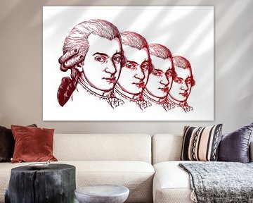 Wolfgang Amadeus Mozart, Komponist und Musiker von Gert Hilbink