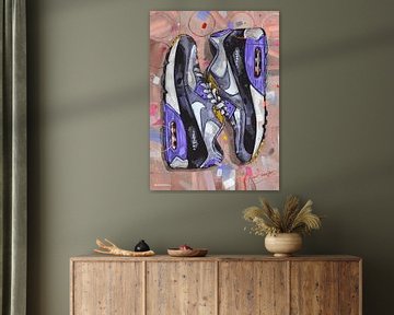 Nike air max 90 schilderij