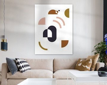 Abstract Geometric Shapes Print by MDRN HOME