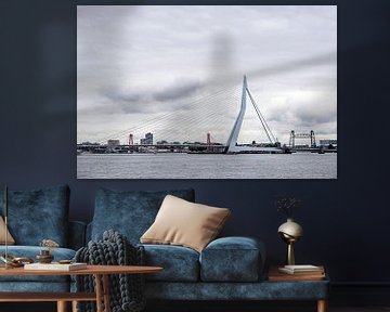 Skyline Rotterdam van Jeroen van Eijndhoven