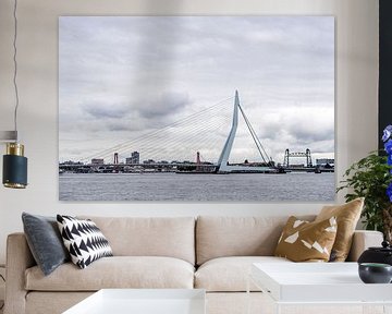 Skyline Rotterdam van Jeroen van Eijndhoven