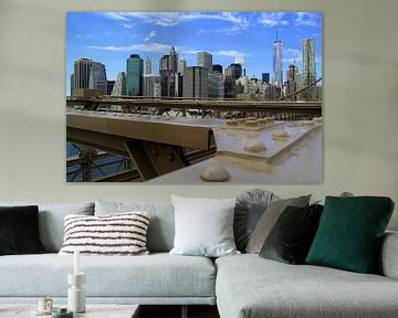 Manhattan Skyline New York von Patrick Lohmüller