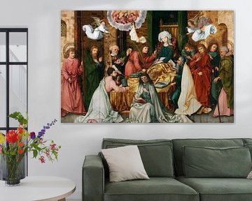 Hans Holbein.Schlafzimmer der Jungfrau