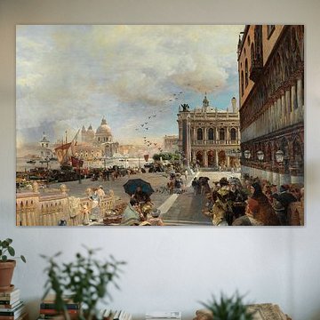 Oswald Achenbach.Venedig