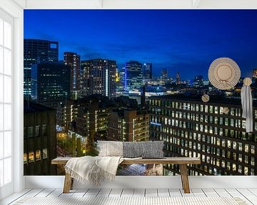 Die Skyline von Rotterdam