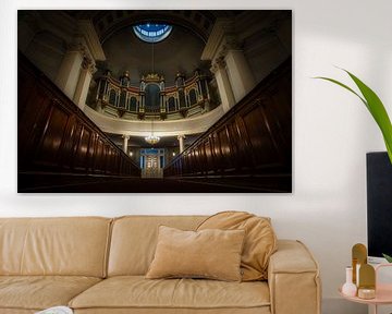 Beautiful interior of the Dome Church in Helsinki by Roy Poots