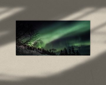 Nordlicht Finnisch-Lappland von Suzanne De Boer