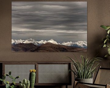 Blick von der Seceda in den Dolomiten von Gerry van Roosmalen