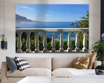 Balcony with Sea View by Gisela Scheffbuch