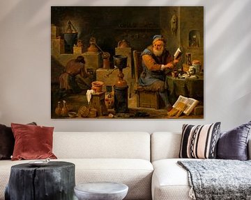 De alchemist, David Teniers II