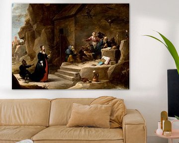 Verleiding van de heilige Antonius, David Teniers II