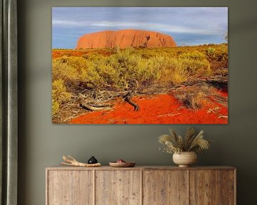 Ayers Rock, Australië van Inge Hogenbijl