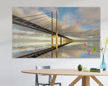 Bridge over sea II by Robert Stienstra
