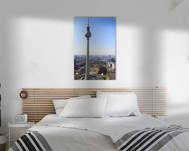 Sfeerimpressie: De Fernsehturm en Berlijn van Judith van Bilsen