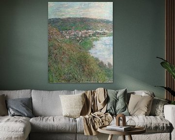 Blick auf Vétheuil, Claude Monet