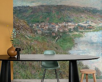 Gezicht op Vétheuil, Claude Monet