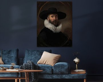 Portret van Dirck Jansz. Pesser, Rembrandt Harmensz. van Rijn