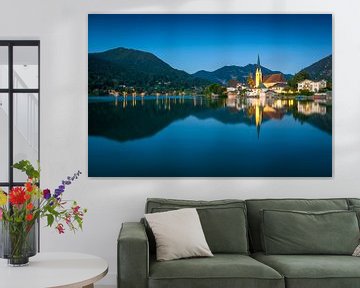 Evening at Tegernsee by Martin Wasilewski