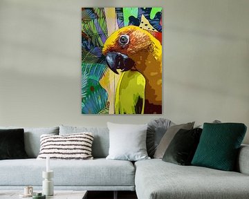 Terror parrot van The Art Kroep