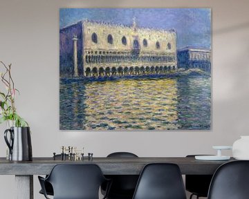 Claude Monet. Het Dogenpaleis in Venetië