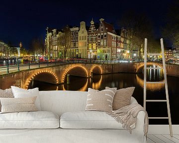 Amsterdam in the evening - Keizersgracht by Tux Photography