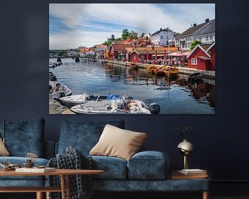 De Noorse stad Kragerø