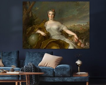 Madame Louise-Elisabeth, hertogin van Parma - De Aarde, Jean-Marc Nattier1750