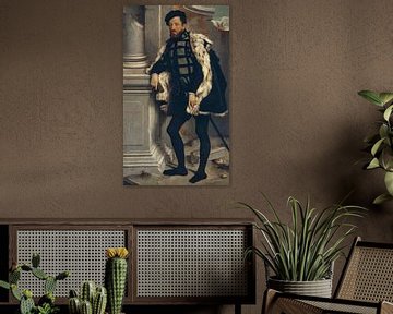 Porträt eines Herrn (Michel de l'Hospital), Giovanni Battista Moroni