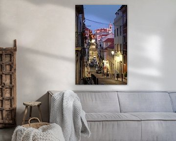 Bairro Alto, Lissabon, Europa van Torsten Krüger