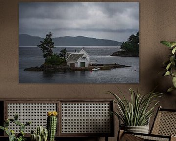 Mooie huisjes aan het water - Noorwegen