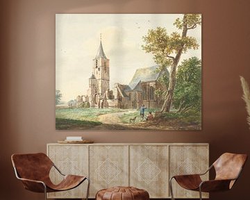 Die Kirche in Warmond, Pieter Gerardus van Os