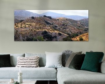 Alpujara landscape in Andalusia by Jan Katuin