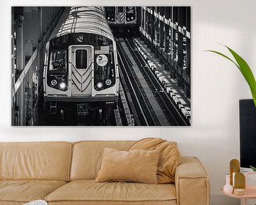 New York City subway subway by Michèle Huge