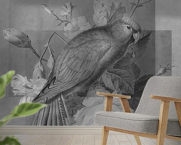 Les fleurs et le Perroquet by Marja van den Hurk