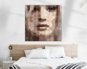 Abstract portrait by Diana Mets