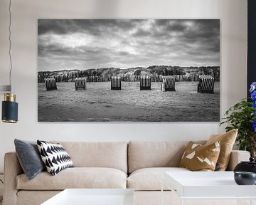 Strandkörbe auf Norderney von Steffen Peters