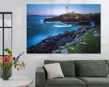 Irloand Fanad Head lighthouse at the blue hour by Jean Claude Castor