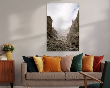 In den Wolken |Bergkette Dolomiten, Italien. von Wianda Bongen