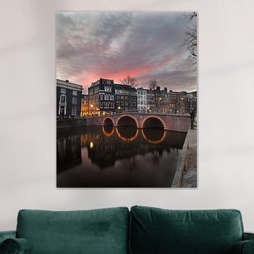 Peach Cloudscape by Koen Sachse