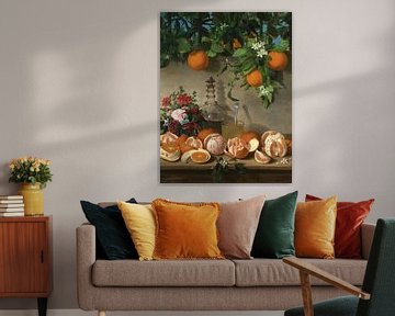 Stilleven van sinaasappels, Rafael Romero Barros