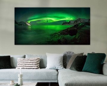 Ersfjord aurora by Wojciech Kruczynski
