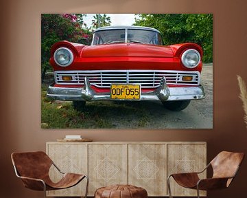 Ford Fairlane, Havanna, Kuba von Henk Meijer Photography